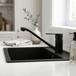 modern-black-kitchen-faucet-sink